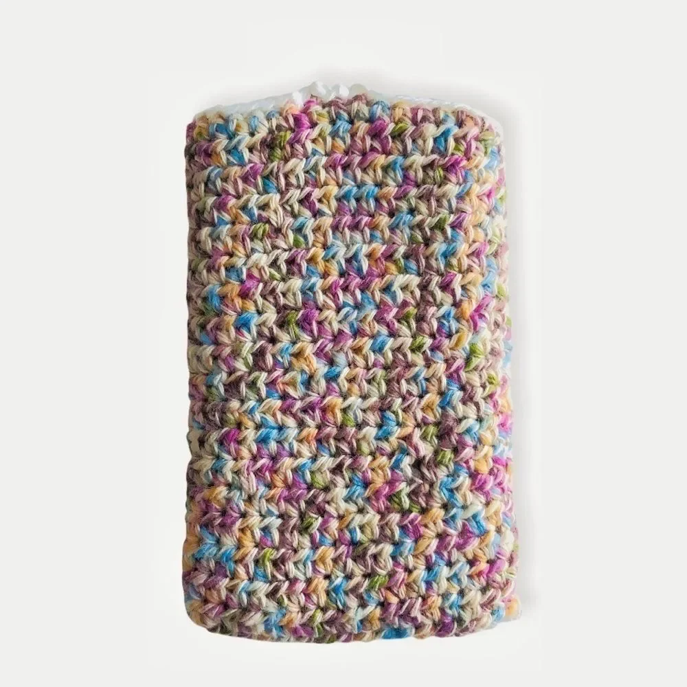 Boutique Hand Crafted Crochet iPhone Cover Multi Color Size iPhone 11 12 13